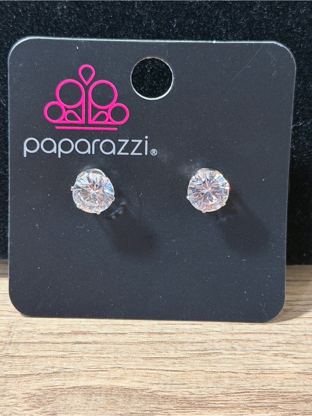 Paparazzi Silver Swirl Stud Earrings